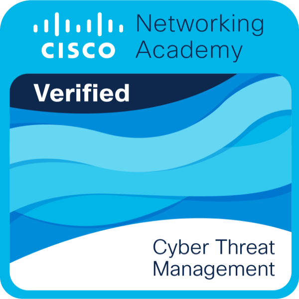 Cisco CCNA ITN - Cyber Threat Management Badge