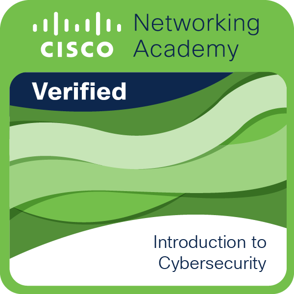 Cisco CCNA ITN - Introduction to Cybersecurity Badge